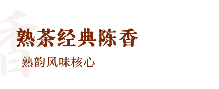 解码熟普香气图鉴 读懂经典【陈香】 解码熟普香气图鉴 读懂经典【陈香】