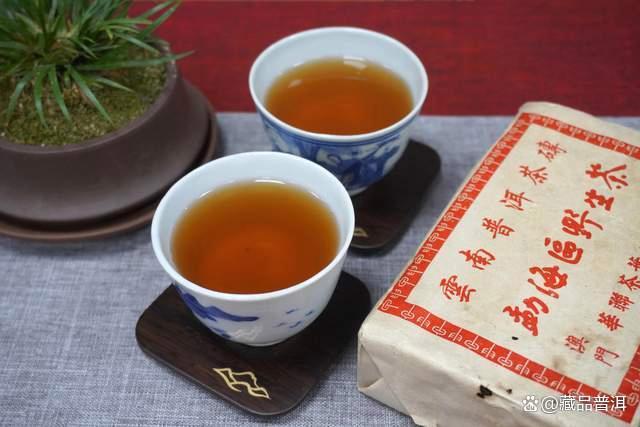 华联青砖怎么样？揭秘华联砖诞生史！2004年野生华联茶砖开汤品鉴