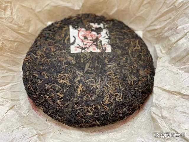 普洱茶十大知名品牌之一，黎明八角亭2003年标杆，早春乔木圆茶