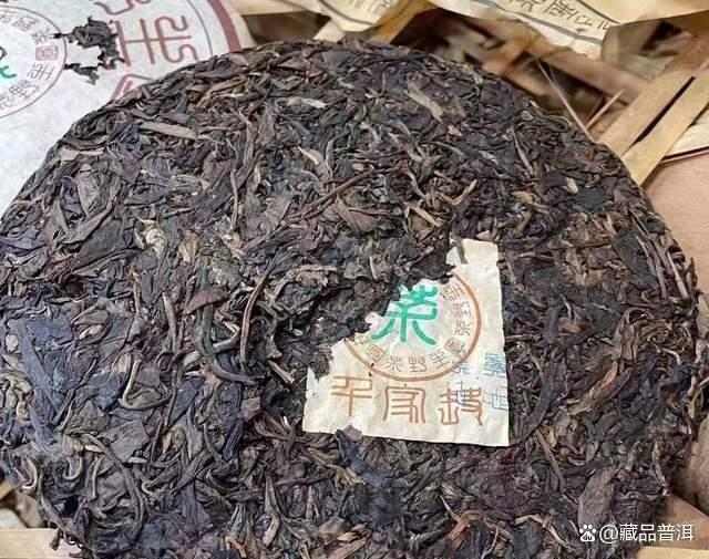 昌泰2003年金竹山野生圆茶，小景谷用料优异，昌泰野生特难寻！
