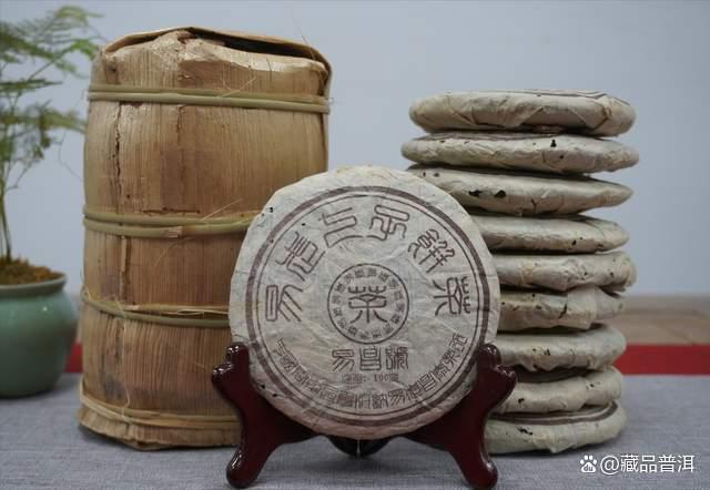昌泰2003年易昌号小饼：20年干仓，易武老茶品质转化的里程碑