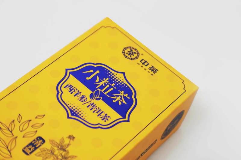 中茶小粒茶 西洋参普洱茶(熟茶)袋泡调味茶 brand_alt_mark
