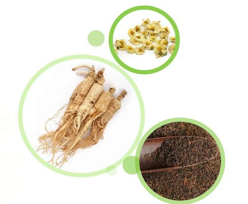 中茶小粒茶 西洋参普洱茶(熟茶)袋泡调味茶 brand_alt_mark