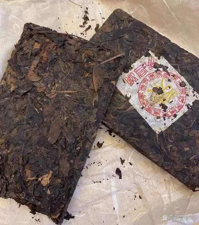 99易昌号黄片砖品鉴体验 野生易武大树茶的山野风范