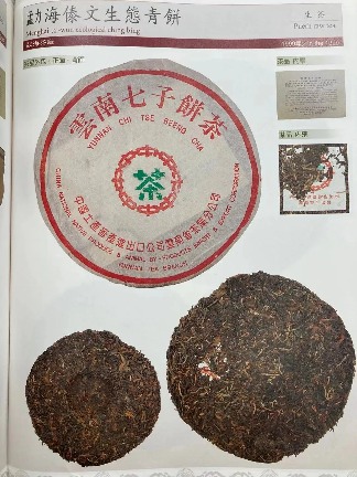 99傣文青饼：勐海茶厂经典7542配方的传世之作