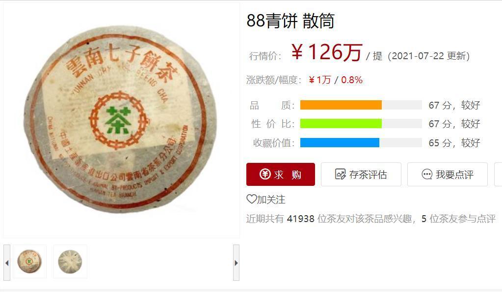 88青饼传奇能否复刻？7542存几十年会变成什么