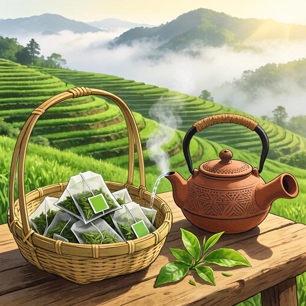 七彩云南自饮茶系列原叶袋泡茶四大风味尊享健康便携新体验