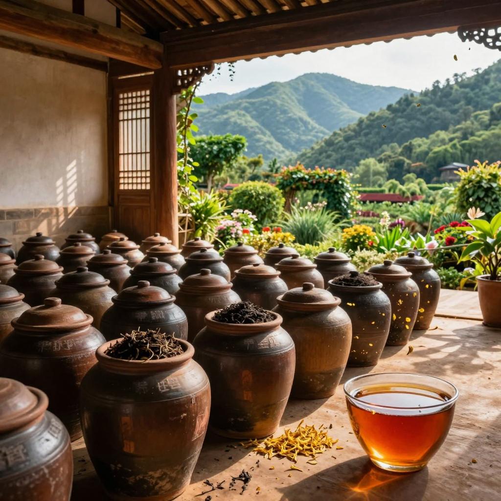 传统工艺普洱茶焕新 中式茶香韵味十足 传统工艺普洱茶焕新 中式茶香韵味十足