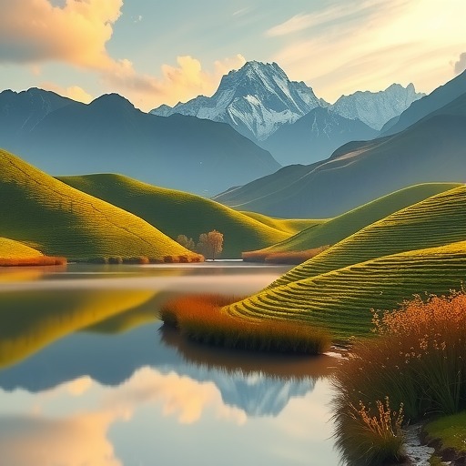 春日名山区茶园：雪山与茶芽共绘生机画卷