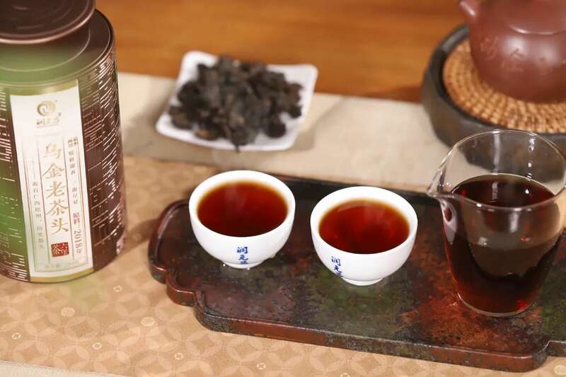 六堡老茶头与普洱风味差异探析 润元昌六堡老茶头新品上市:谷物糖甜香,绵绸米浆感,体感舒适畅轻