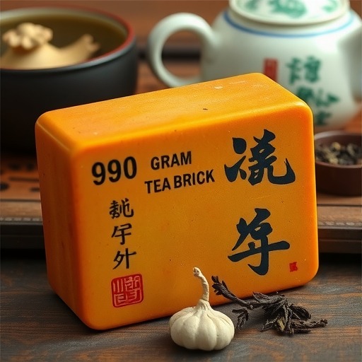 岁月陈金999g厚砖普洱茶非遗工艺珍藏陈韵茶香