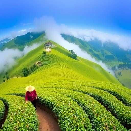 生态茶园春景美 乡村增收新图景