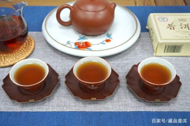 早期经典熟茶砖：陈香醇厚 滋味纯正
