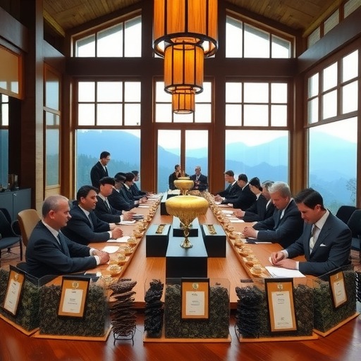 共议茶业大计!2025年蒙顶山茶商大会圆满召开! 共议茶业大计!2025年蒙顶山茶商大会圆满召开!