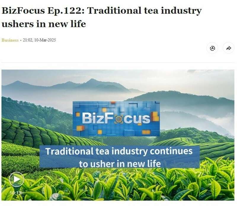 蒙顶山春茶:全球目光聚焦"第一背篓茶"故事 CGTN 聚焦蒙顶山春茶,“第一背篓茶”获国际关注