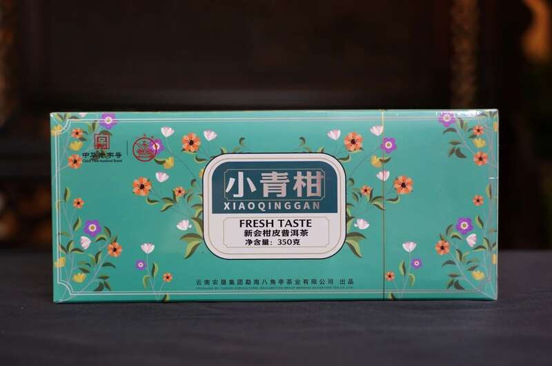 新会青柑普洱茶,双韵奇香唤醒夏日活力 一口鲜灵柑普茶,解锁你的夏日元气!新会柑皮x普洱熟茶,八角亭匠心之礼惊艳上市!