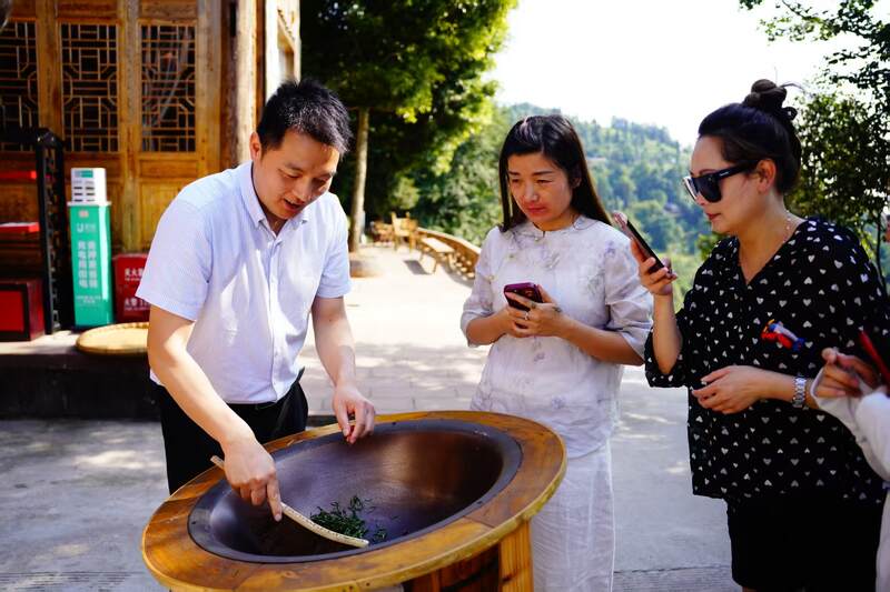 非遗茶酒匠心碰撞 共探传统技艺传承之路 蒙顶山茶香对话泸州老窖匠心:一场穿越千年的非遗共鸣