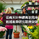 云南大叶种晒青茶风味地域差异研究取得突破——王白娟教授团队联合云南中茶揭示环境对茶叶风味的影响机制(图3) 云南大叶种晒青茶风味地域差异研究取得突破——王白娟教授团队联合云南中茶揭示环境对茶叶风味的影响机制(图3)