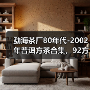 勐海茶厂80年代-2002年普洱方茶合集,92方砖末代茶王,值得品鉴(图3) 勐海茶厂80年代-2002年普洱方茶合集,92方砖末代茶王,值得品鉴(图3)