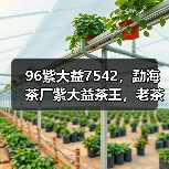 96紫大益7542,勐海茶厂紫大益茶王,老茶市场收藏宠儿(图1) 96紫大益7542,勐海茶厂紫大益茶王,老茶市场收藏宠儿(图1)