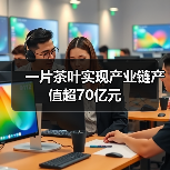 一片茶叶实现产业链产值超70亿元（图3）