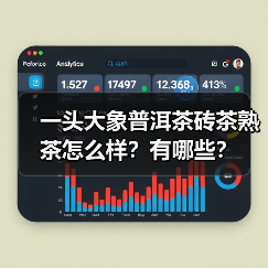 一头大象普洱茶砖茶熟茶怎么样？有哪些？（图2）