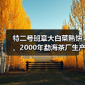 特二号班章大白菜熟饼,2000年勐海茶厂生产,熟茶天花板(图4) 特二号班章大白菜熟饼,2000年勐海茶厂生产,熟茶天花板(图4)