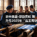 茶中真霸·厚韵贯虹 陈升号2025年“霸王青饼”面市（图1）