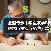 金韵传承 | 华夏茶学8月茶艺师主播（免费）学习报名中（图1）