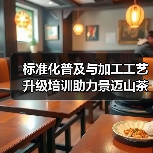 标准化普及与加工工艺升级培训助力景迈山茶产业高质量发展(图3) 标准化普及与加工工艺升级培训助力景迈山茶产业高质量发展(图3)