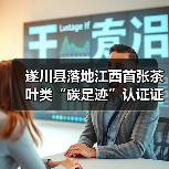 遂川县落地江西首张茶叶类“碳足迹”认证证书(图)(图4) 遂川县落地江西首张茶叶类“碳足迹”认证证书(图)(图4)