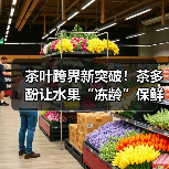 茶叶跨界新突破!茶多酚让水果“冻龄”保鲜(图1) 茶叶跨界新突破!茶多酚让水果“冻龄”保鲜(图1)
