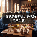 狂飙的新茶饮,升温的花茶生意(图1) 狂飙的新茶饮,升温的花茶生意(图1)