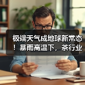 极端天气成地球新常态!暴雨高温下,茶行业如何应对?(图2) 极端天气成地球新常态!暴雨高温下,茶行业如何应对?(图2)