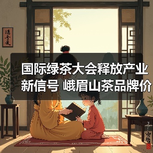 国际绿茶大会释放产业新信号 峨眉山茶品牌价值辐射全球（图4）
