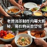 老普洱茶制作内幕大揭秘,高价购买需警惕(图1) 老普洱茶制作内幕大揭秘,高价购买需警惕(图1)