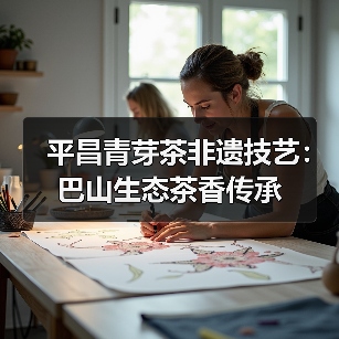 平昌青芽茶非遗技艺：巴山生态茶香传承（图2）