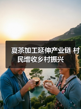 夏茶加工延伸产业链 村民增收乡村振兴（图2）