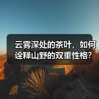 云雾深处的茶叶,如何诠释山野的双重性格?(图4) 云雾深处的茶叶,如何诠释山野的双重性格?(图4)