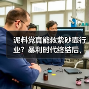 泥料党真能救紫砂壶行业?暴利时代终结后,手艺才是硬道理(图2) 泥料党真能救紫砂壶行业?暴利时代终结后,手艺才是硬道理(图2)