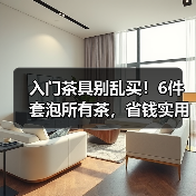 入门茶具别乱买！6件套泡所有茶，省钱实用不踩雷（图3）