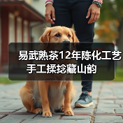易武熟茶12年陈化工艺 手工揉捻藏山韵（图1）