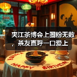 夹江茶博会上圈粉无数，茶友直呼一口爱上（图3）