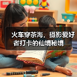 火车穿茶海,摄影爱好者打卡的仙境秘境(图4) 火车穿茶海,摄影爱好者打卡的仙境秘境(图4)