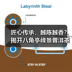 匠心传承,越陈越香?揭开八角亭峰景普洱茶的神秘面纱(图2) 匠心传承,越陈越香?揭开八角亭峰景普洱茶的神秘面纱(图2)