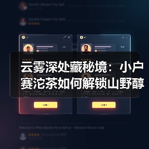 云雾深处藏秘境:小户赛沱茶如何解锁山野醇香?(图4) 云雾深处藏秘境:小户赛沱茶如何解锁山野醇香?(图4)