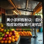 黄小茶鲜甜秘诀:白化程度如何影响代谢机制?(图2) 黄小茶鲜甜秘诀:白化程度如何影响代谢机制?(图2)