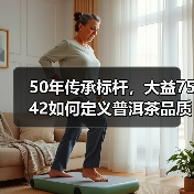50年传承标杆,大益7542如何定义普洱茶品质与年份价值?(图4) 50年传承标杆,大益7542如何定义普洱茶品质与年份价值?(图4)