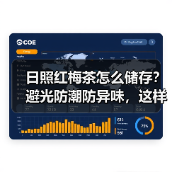 日照红梅茶怎么储存？避光防潮防异味，这样保存更久（图1）