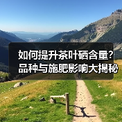 如何提升茶叶硒含量？品种与施肥影响大揭秘（图2）